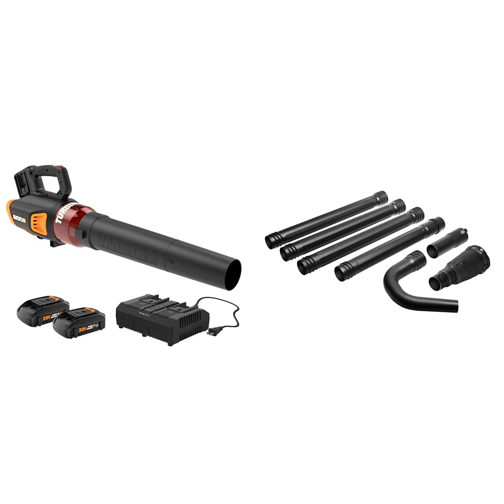 40V Cordless Leaf Blower with Brushless Motor & Gutter Cleaning Kit X392681