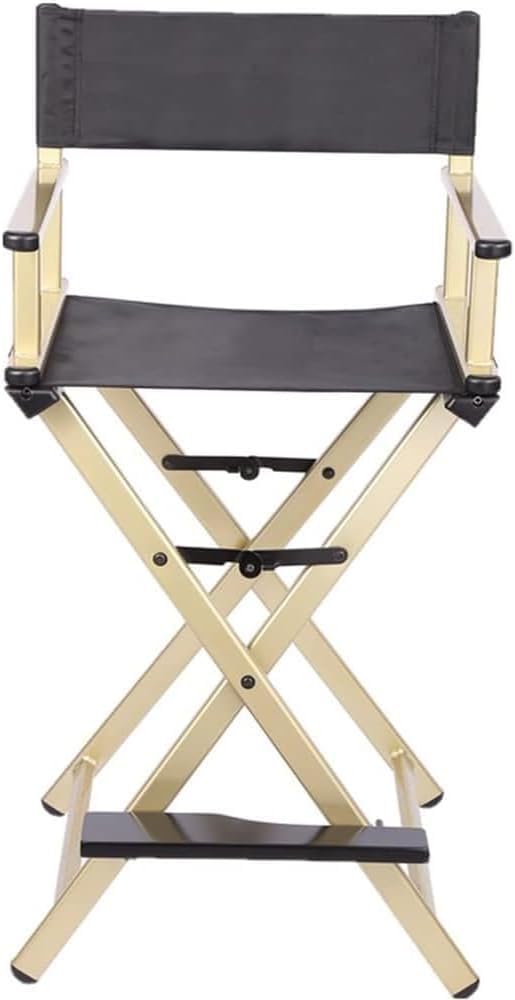 Gold Aluminum Foldable Director's Chair W2486