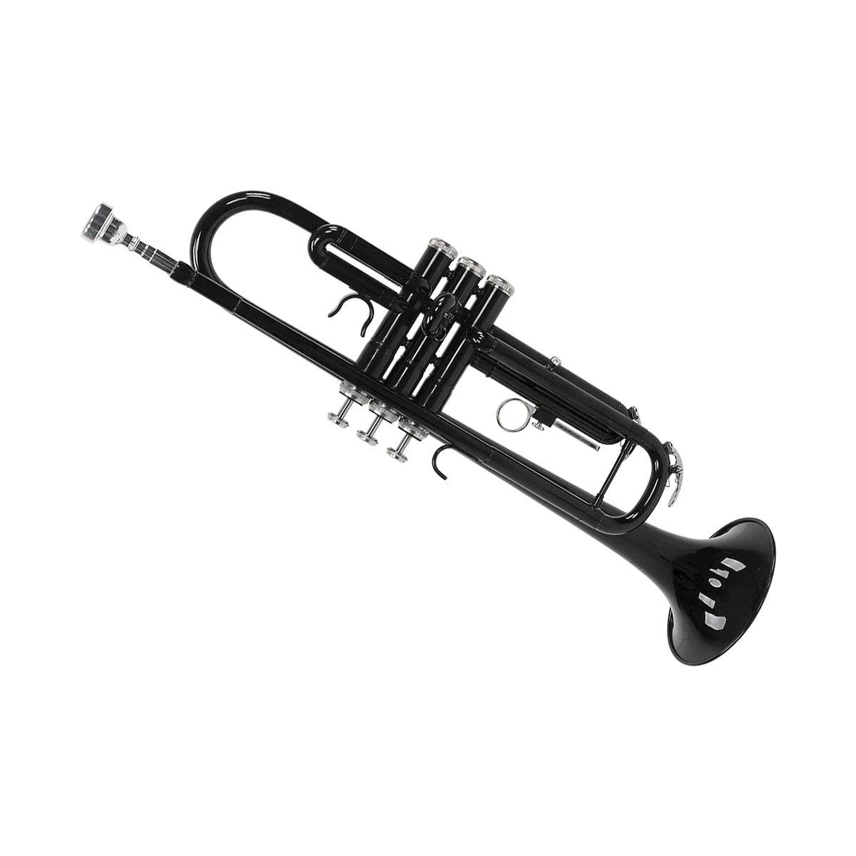 Bb Trumpet Set Brass Wind Instrument with Mouthpiece and Case M285157
