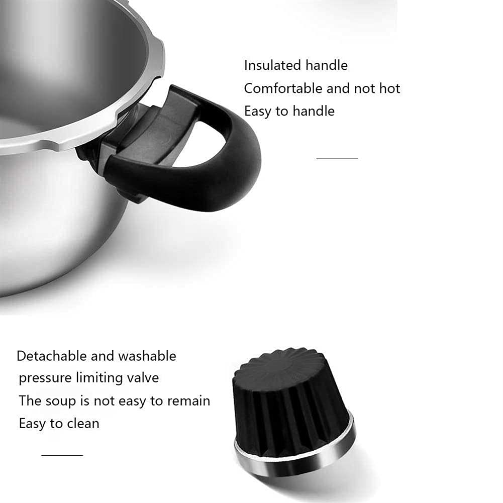 304 Thick Stainless Steel Pressure Cooker Q306