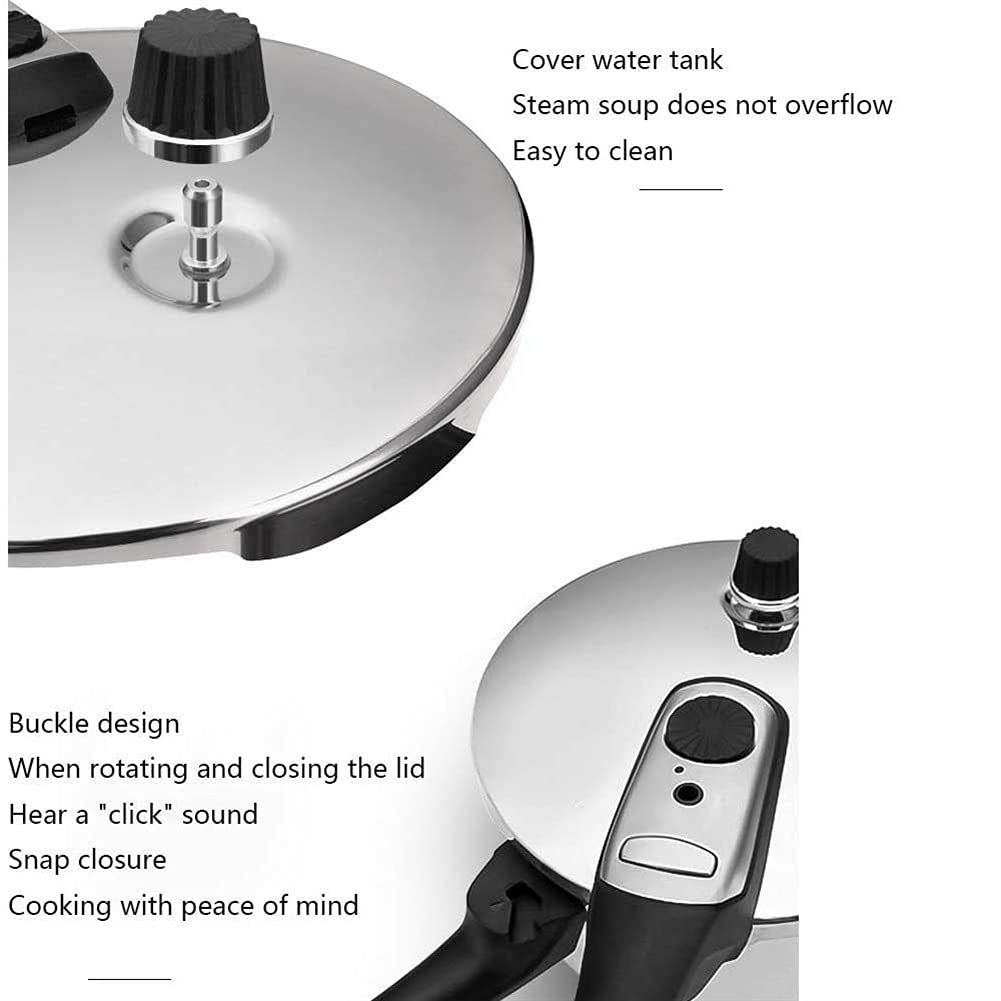 304 Thick Stainless Steel Pressure Cooker Q306