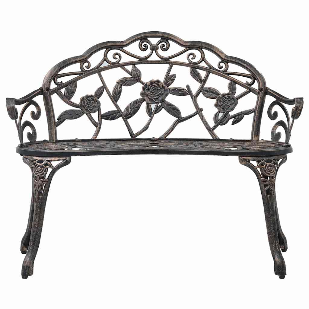 Bronze Cast Aluminum Outdoor Bench F209217