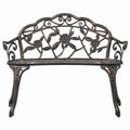 Bronze Cast Aluminum Outdoor Bench F209217