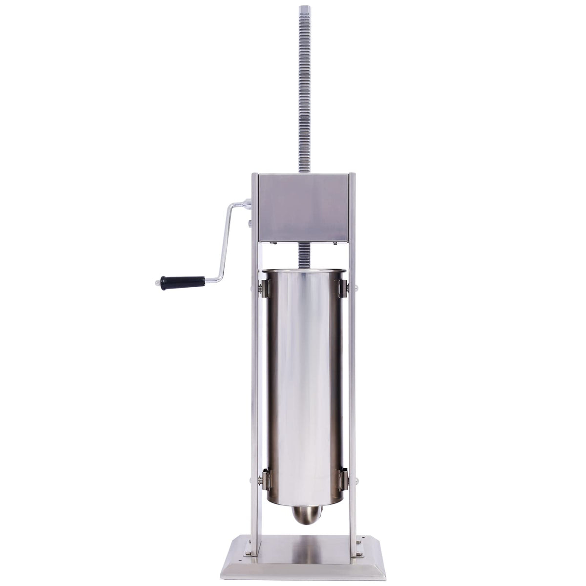 Stainless Steel 15LB Sausage Stuffer with 4 Stuffing Tubes Q936