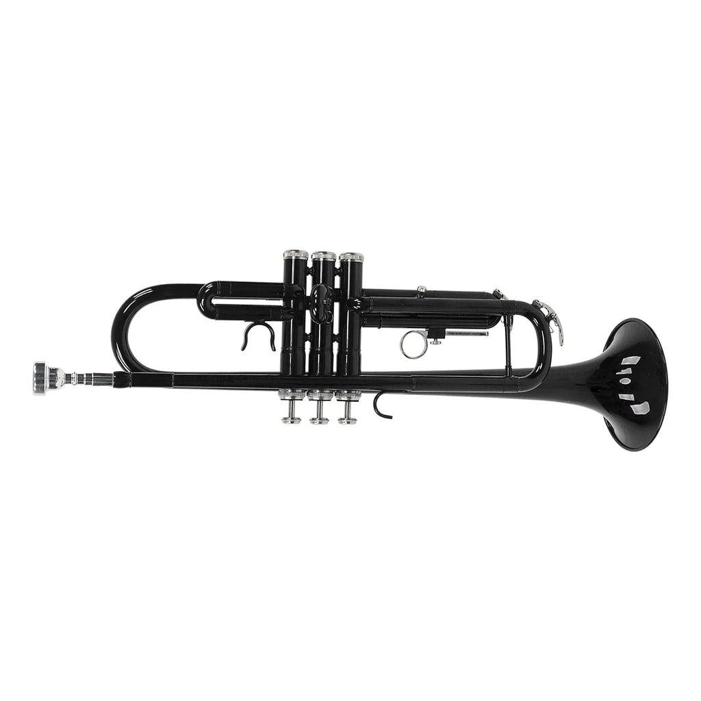 Bb Trumpet Set Brass Wind Instrument with Mouthpiece and Case M285157