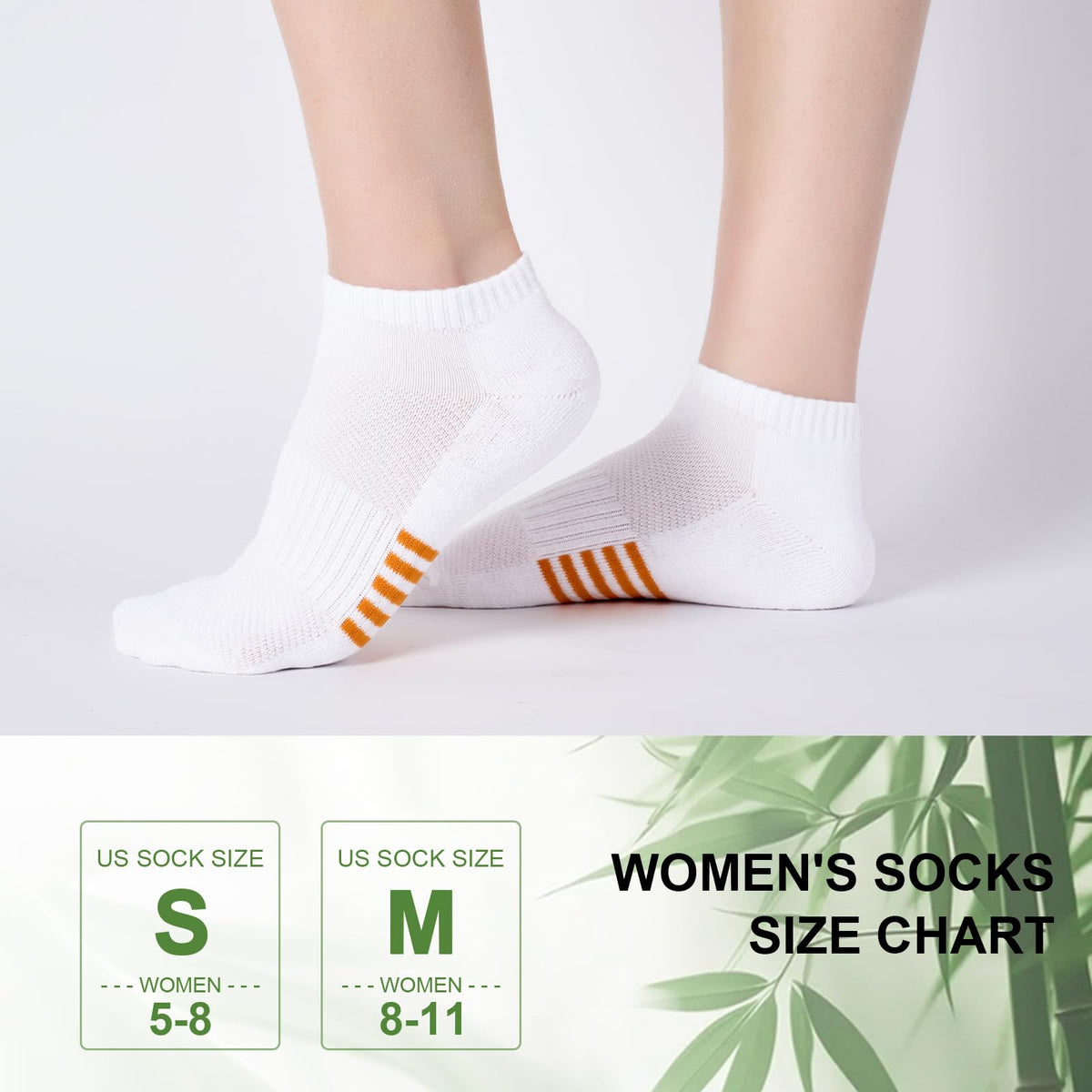 6 Pairs Bamboo Viscose Low Cut Ankle Socks X199