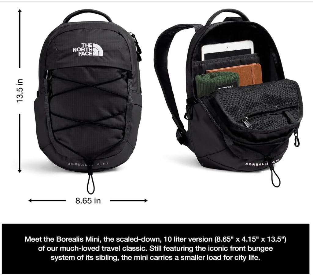Black Mini Backpack D7512