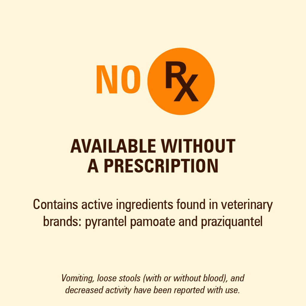 7 Way De-Wormer Chewables for Dogs, 2 Count W8951
