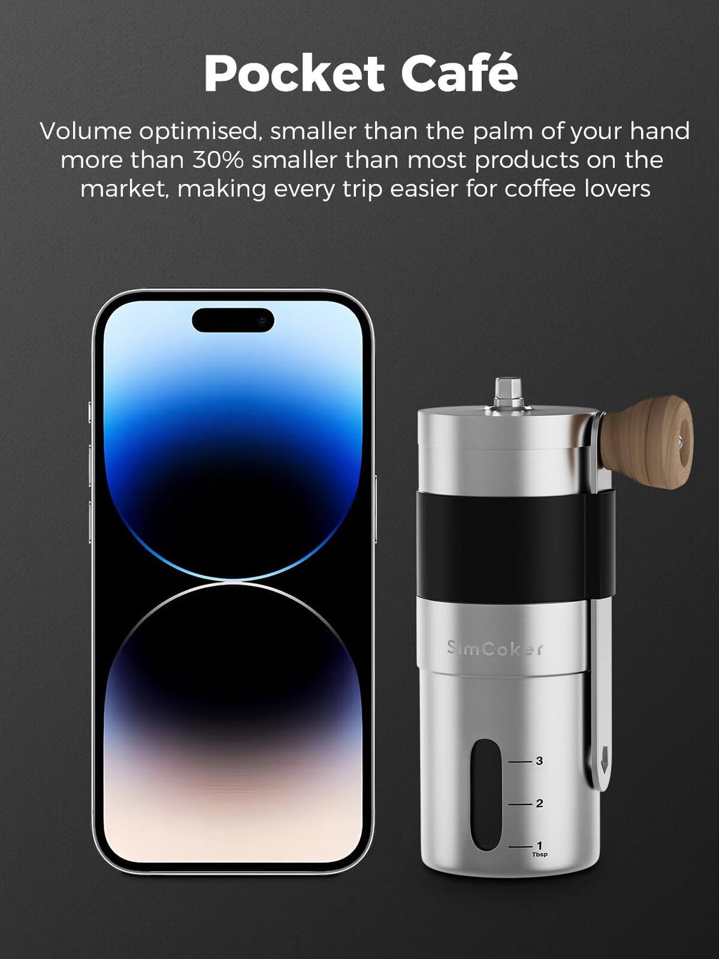 Manual Coffee Grinder L87242