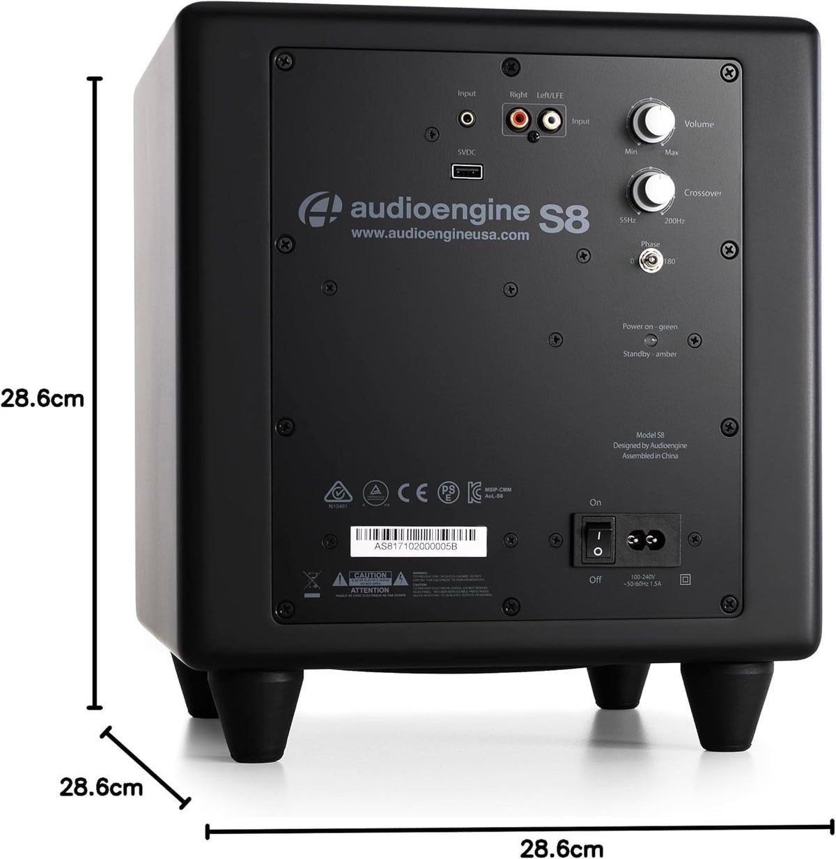Powered Subwoofer 250W 8-Inch L98127