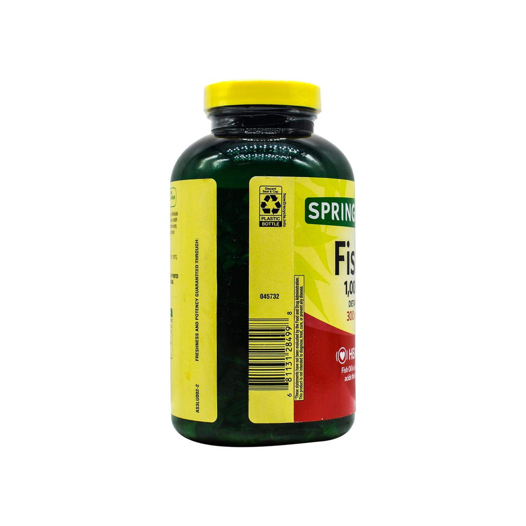 Fish Oil 1000 mg 300 Softgels E758