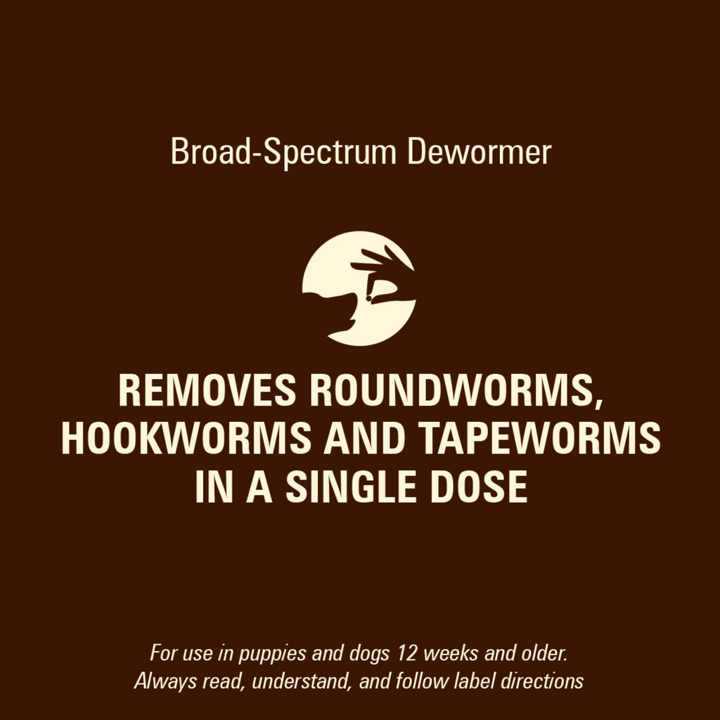 7 Way De-Wormer Chewables for Dogs, 2 Count W8951