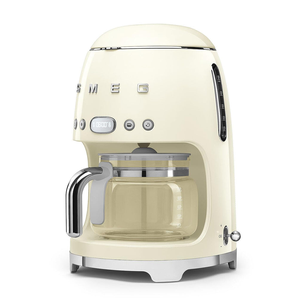 Cream Drip Coffee Machine with 10 Cup Glass Carafe A561