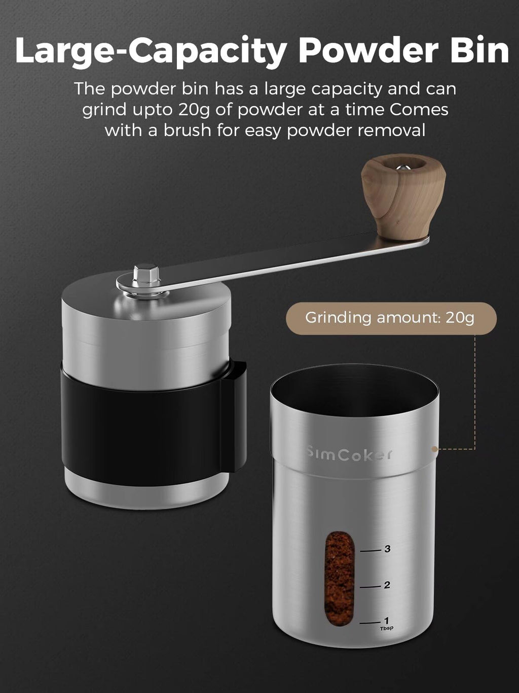 Manual Coffee Grinder L87242