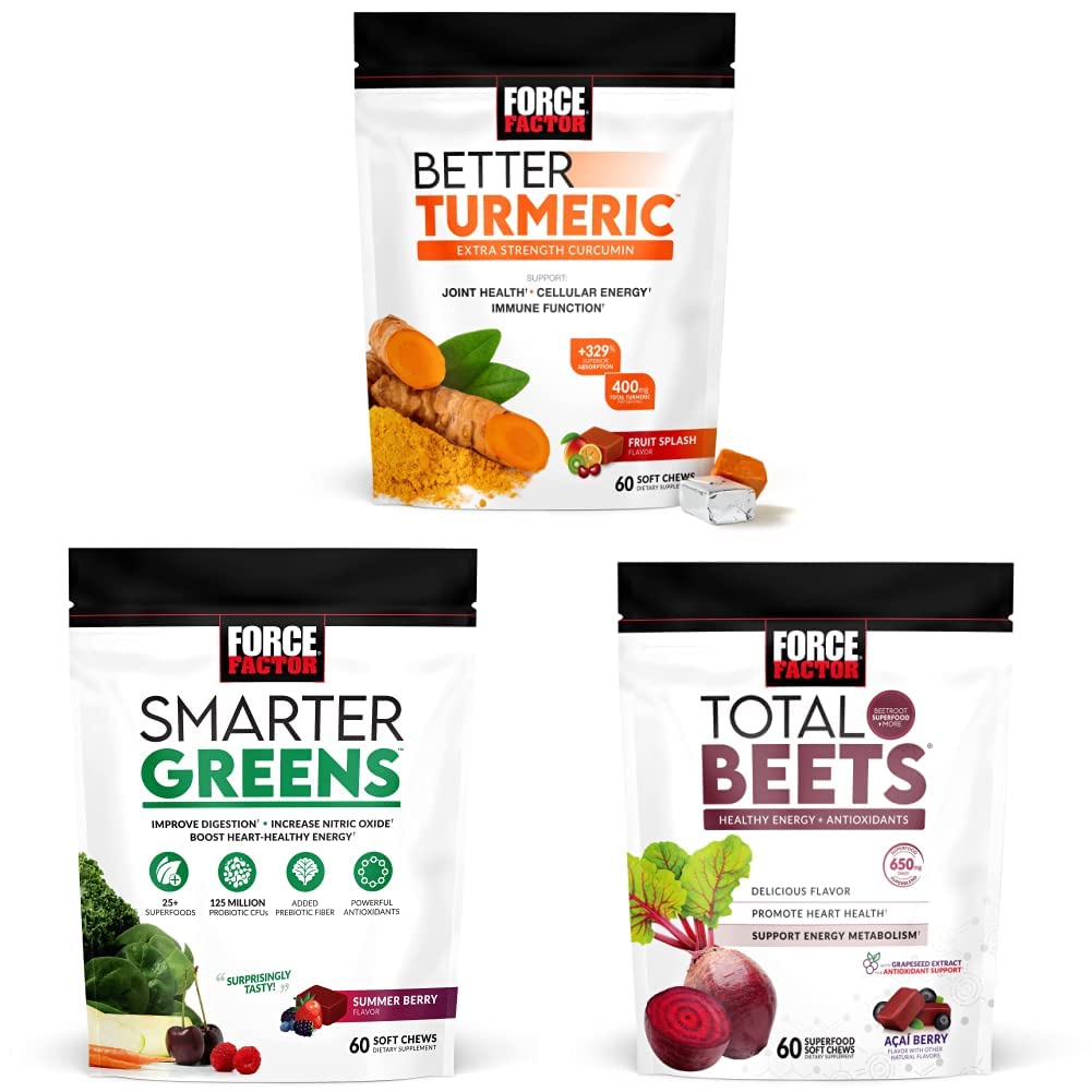 Turmeric Joint Support Supplement & Superfood Chews V67299