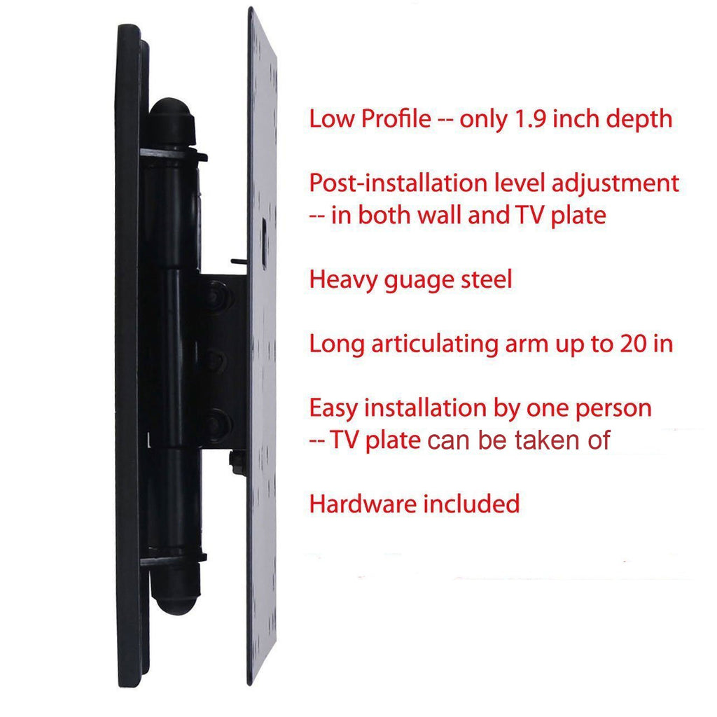 Single Stud Swing Arm TV Wall Mount P91709