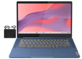 14'' FHD Touchscreen Slim Light Laptop Computer, 4GB RAM, 64GB eMMC, Chrome OS, Abyss Blue F3007