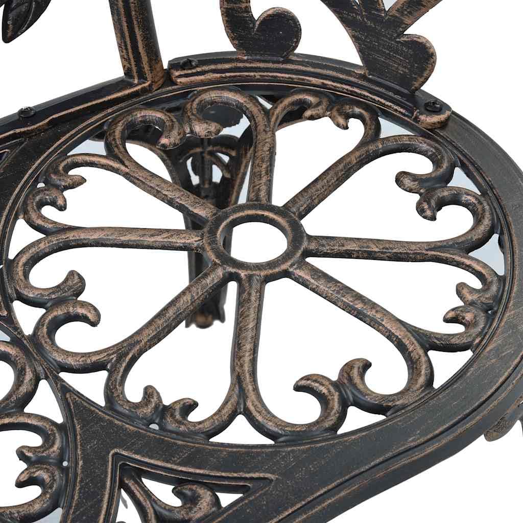 Bronze Cast Aluminum Outdoor Bench F209217