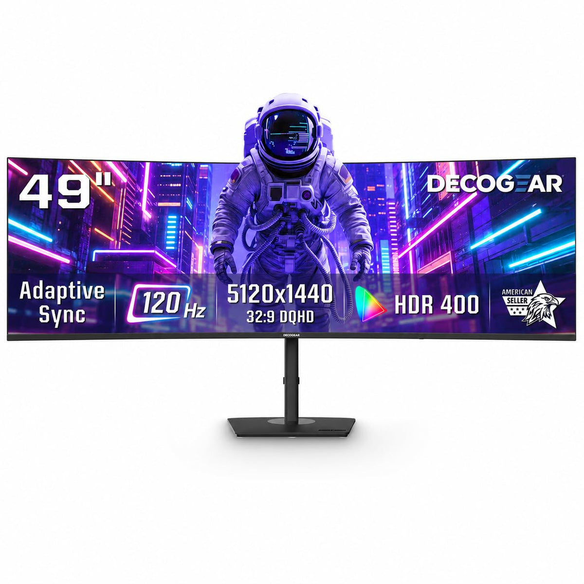 49 Inch Curved Ultrawide Monitor 5120x1440 120Hz E323