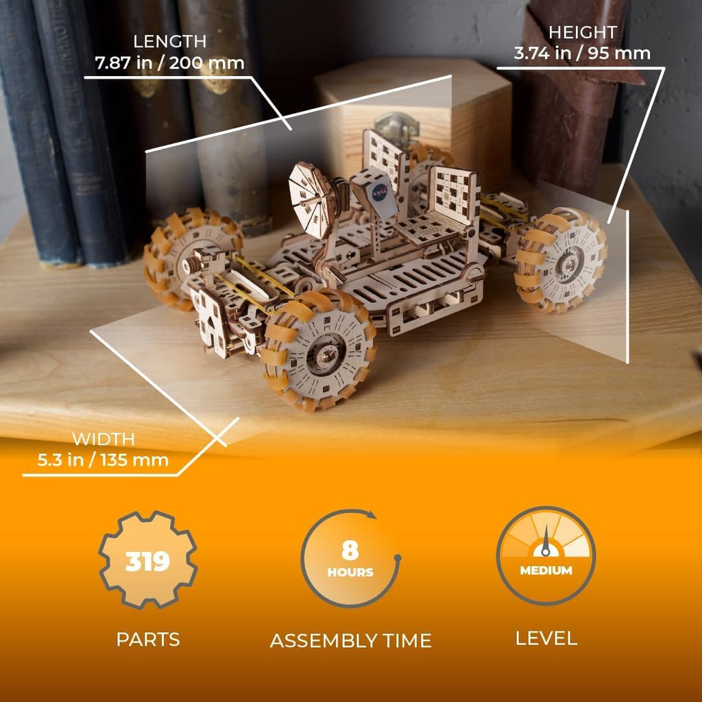 3D Wooden Mechanical Puzzle 319-Parts G5542