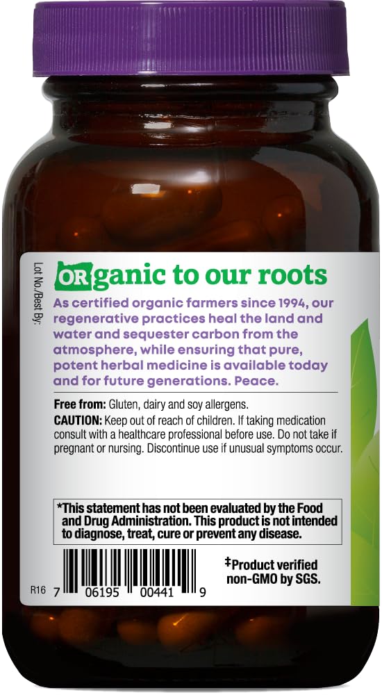 Organic Maca Root Herbal Supplement, 90 Count C562