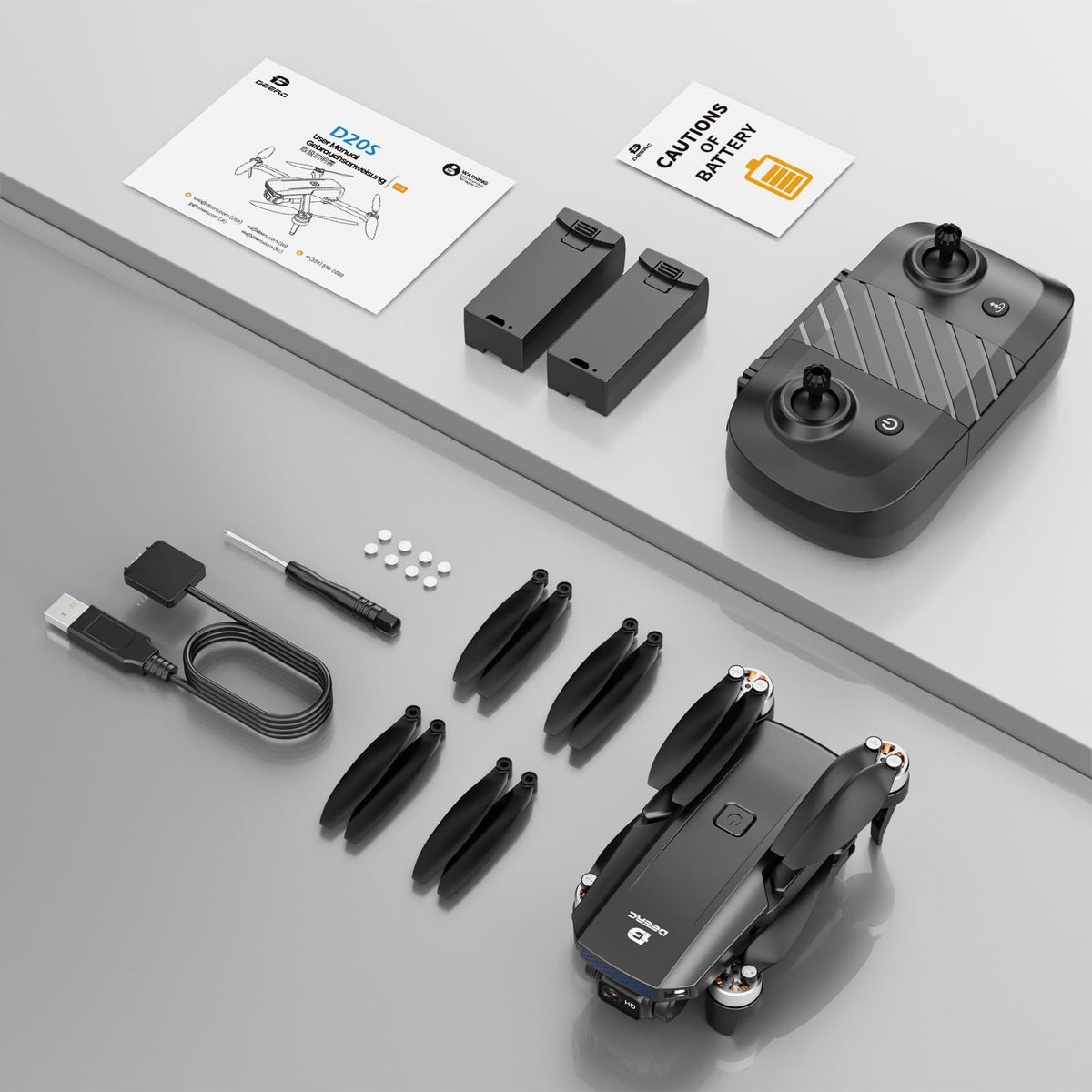 Camera Drone with 2 Batteries A786