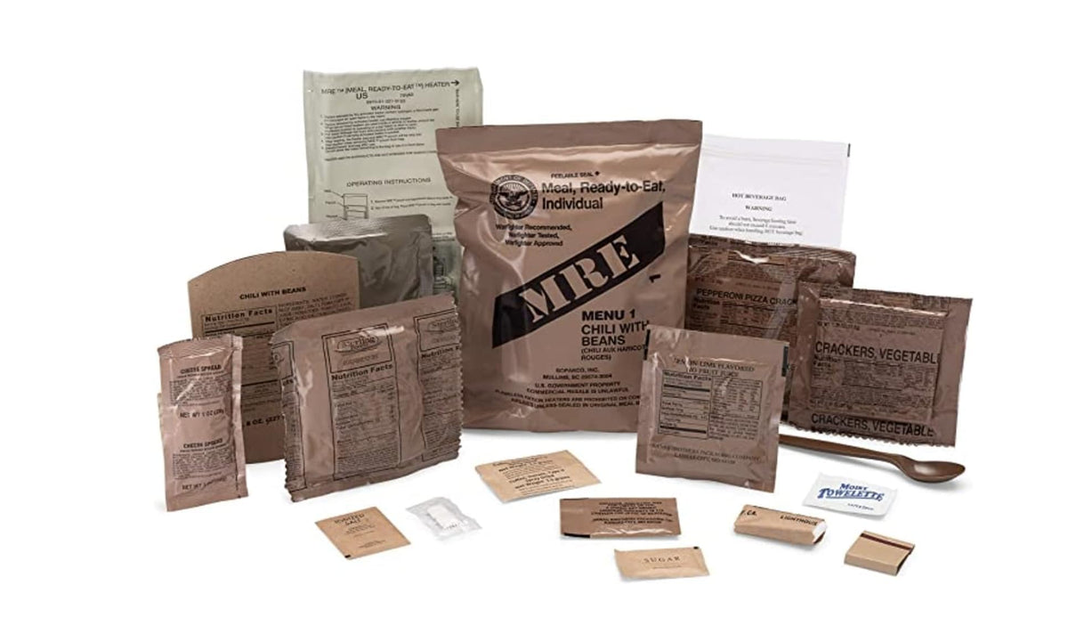 MRE Meals Ready to Eat 12 Pack C315