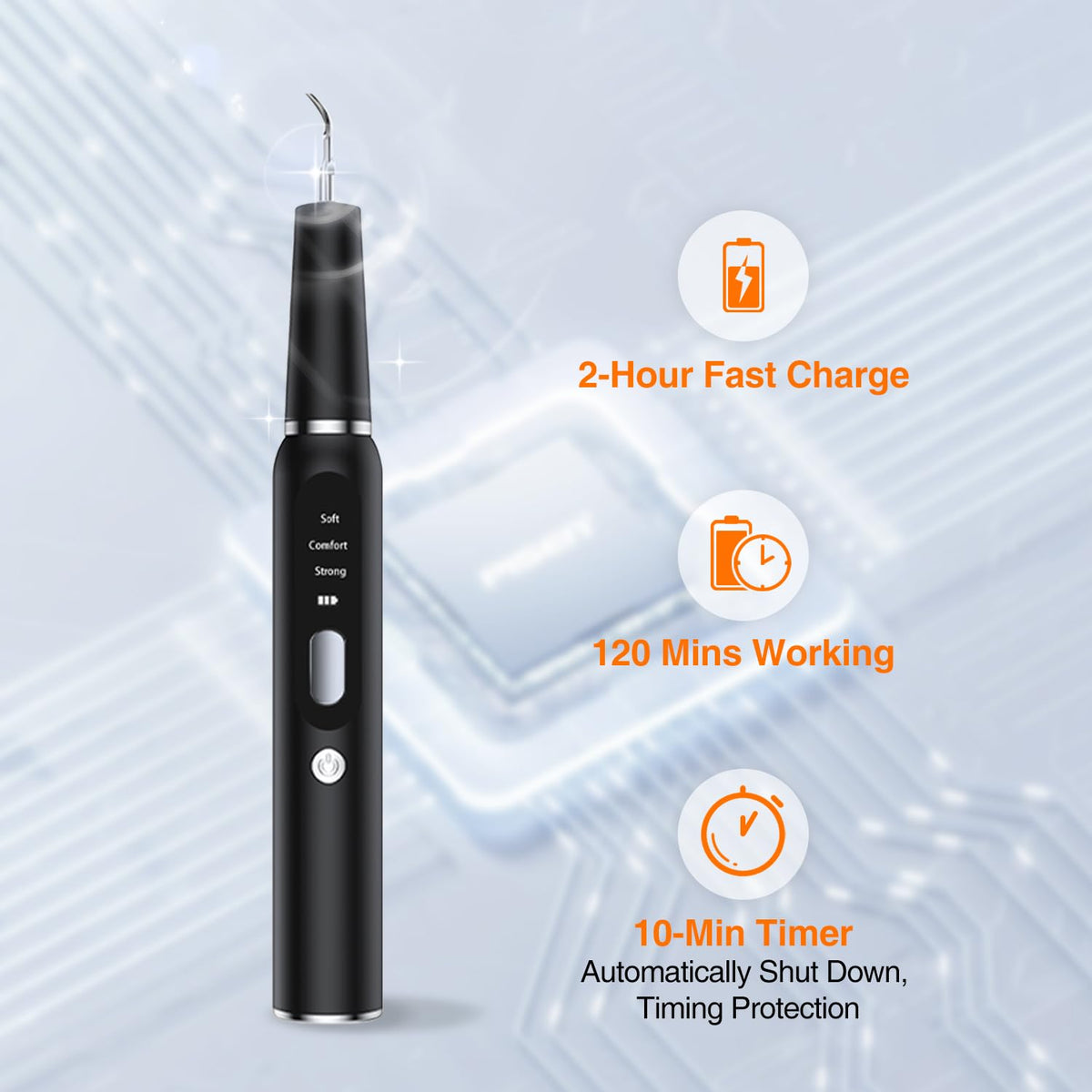 Ultrasonic Dog Plaque Remover with LED Light E5648