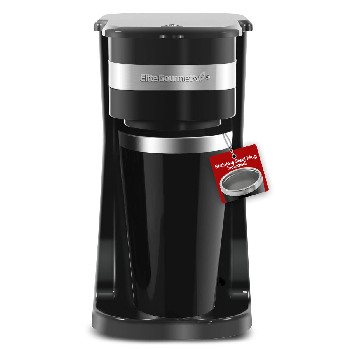 Black Single-Serve Compact Coffee Maker W594