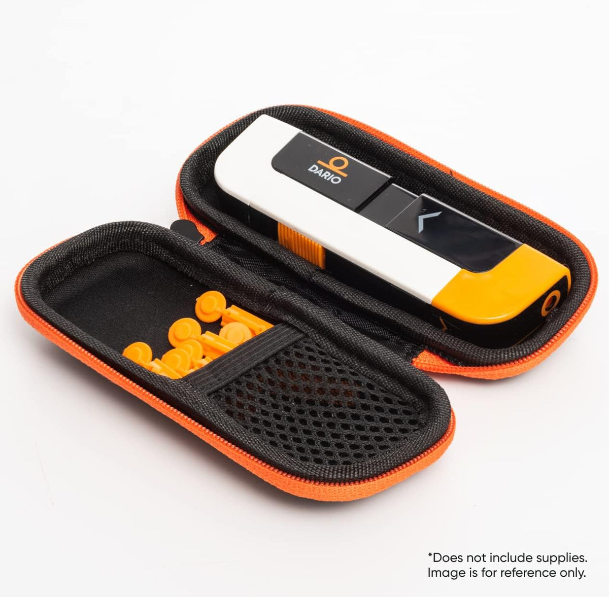 Smart Glucose Monitor Kit with Travel Case, Glucometer, 125 Test Strips, 110 Lancets L76039