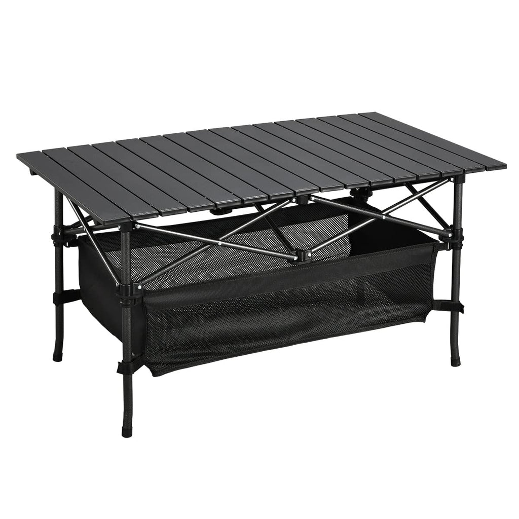 Lightweight Aluminum Folding Camping Table with Carrying Bag X80459