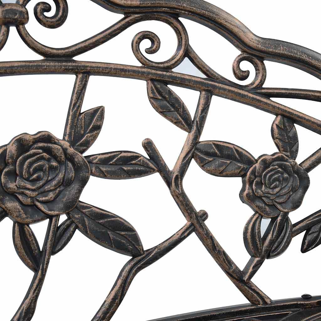 Bronze Cast Aluminum Outdoor Bench F209217
