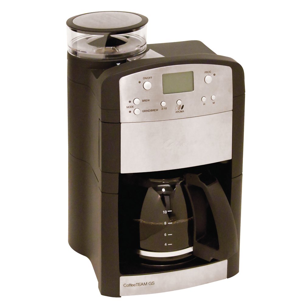 10-Cup Digital Coffeemaker with Conical Burr Grinder and Glass Carafe K6261