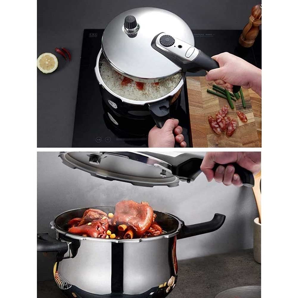 304 Thick Stainless Steel Pressure Cooker Q306
