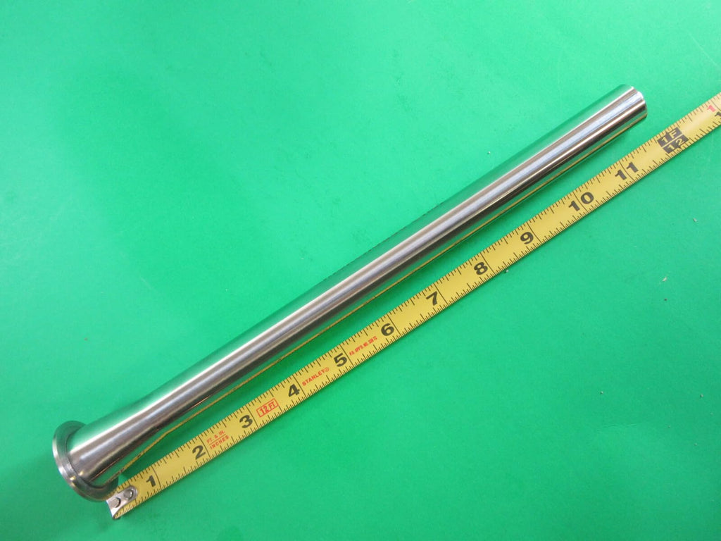 Stainless Steel Sausage Stuffer Tube 12'' Long 3/4'' Diameter X839