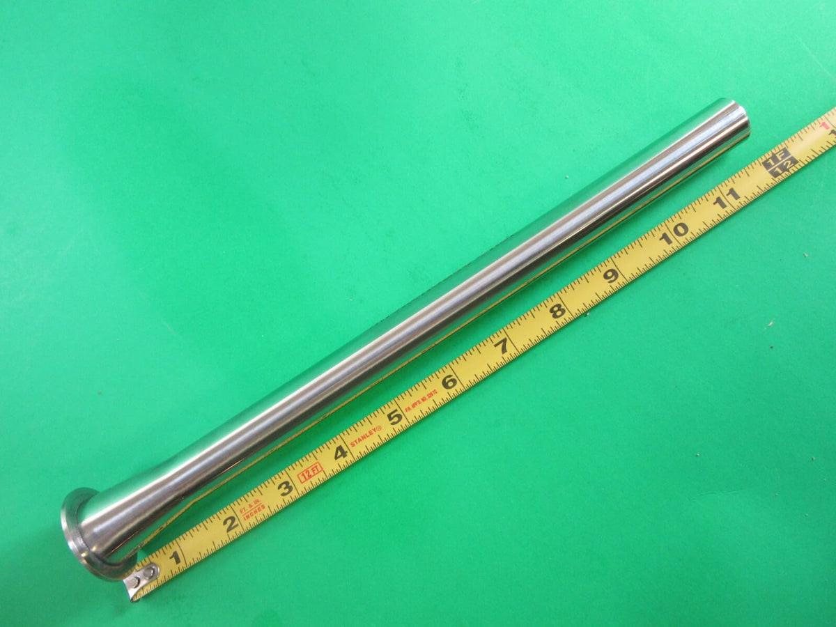 Stainless Steel Sausage Stuffer Tube 12'' Long 3/4'' Diameter X839