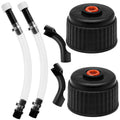 6 Piece Racing Fuel Jug Hose & Cap Kit X159