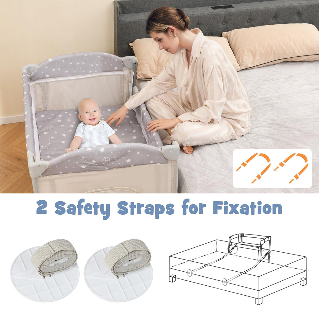 5-in-1 Pack and Play Bassinet Playard A9977
