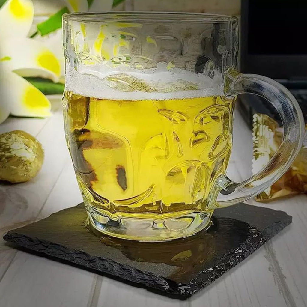 Natural Stone Drink Coasters 12 Pcs Square Q53271