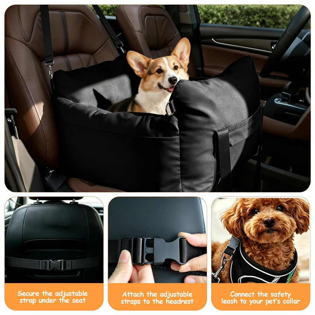 Dog Car Seat for Small Dogs Under 25 lbs S522