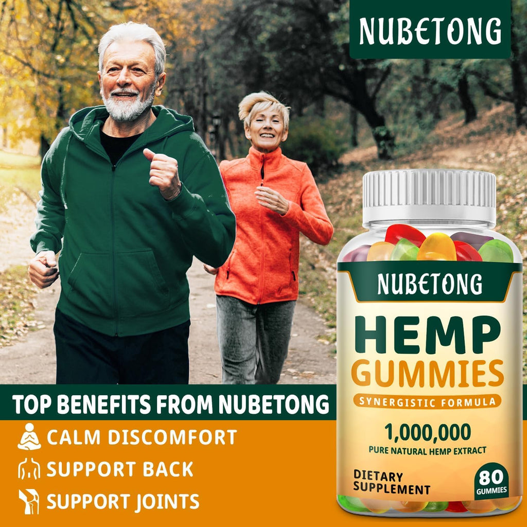 Hemp Gummies High Potency Organic Edible Supplement A8229