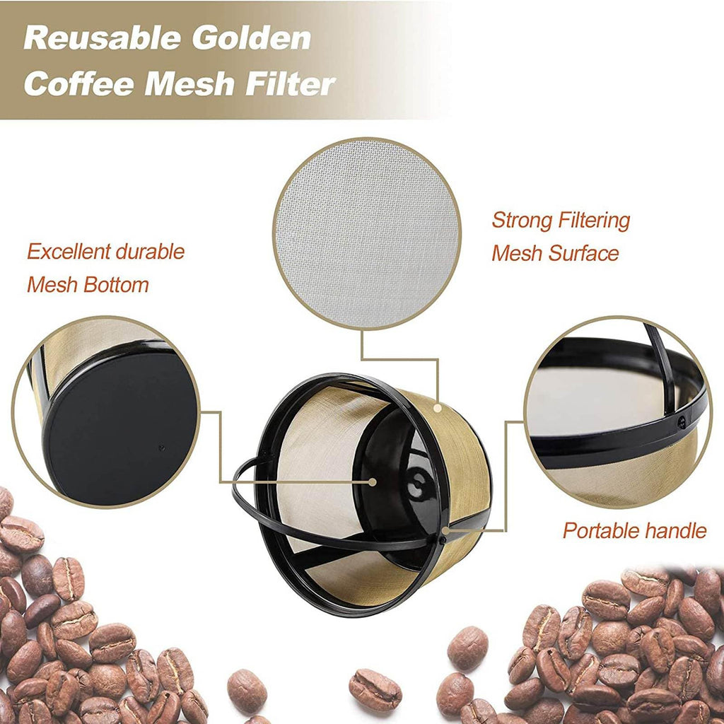 Reusable Coffee Filter Basket 8-12 Cup 2Pack P142