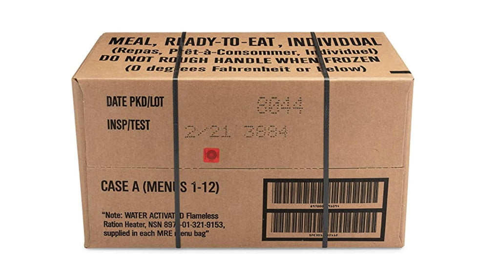 MRE Meals Ready to Eat 12 Pack C315