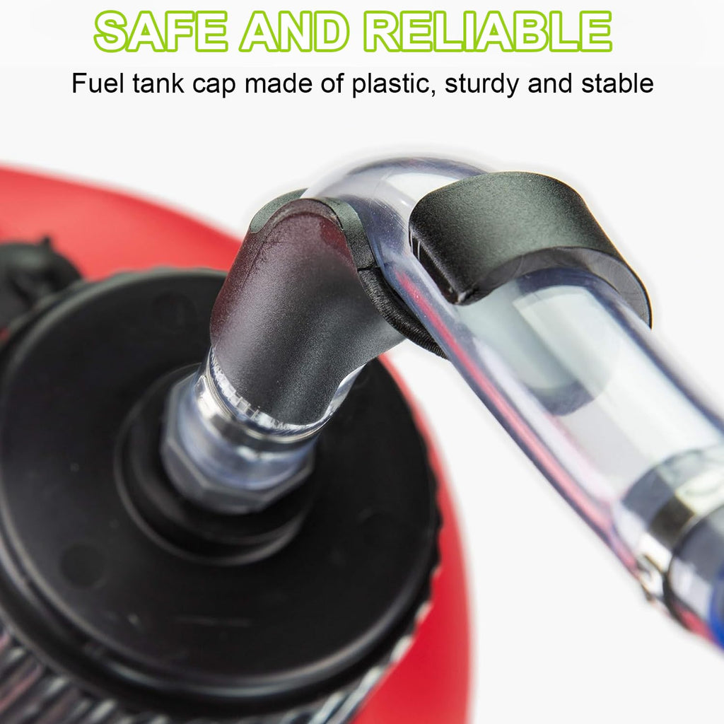 6 Piece Racing Fuel Jug Hose & Cap Kit X159