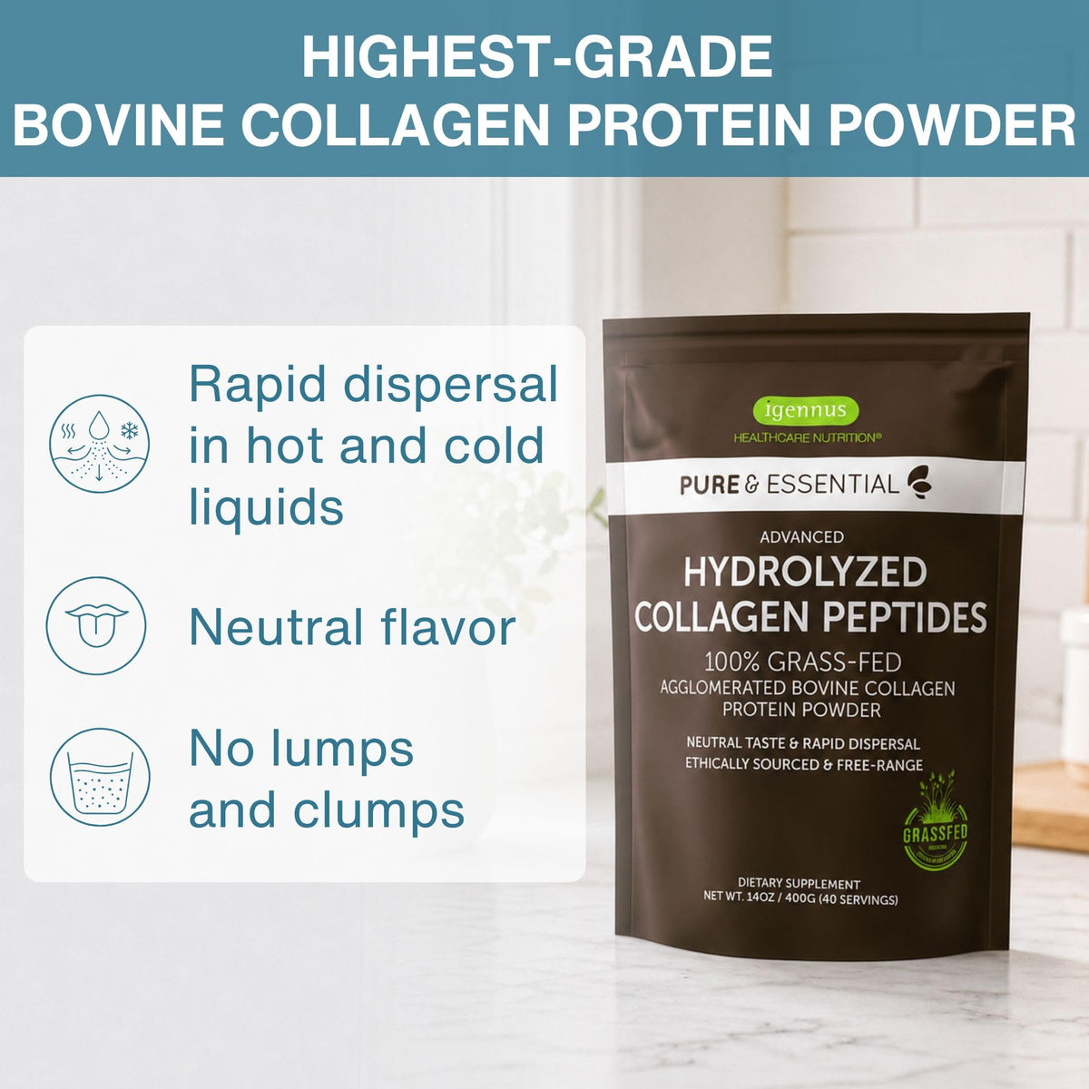 Hydrolyzed Bovine Collagen Peptides G37903