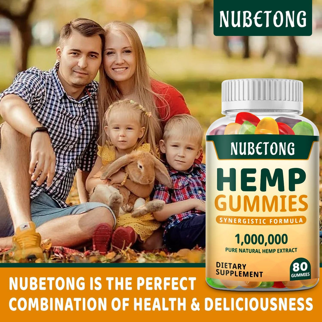 Hemp Gummies High Potency Organic Edible Supplement A8229