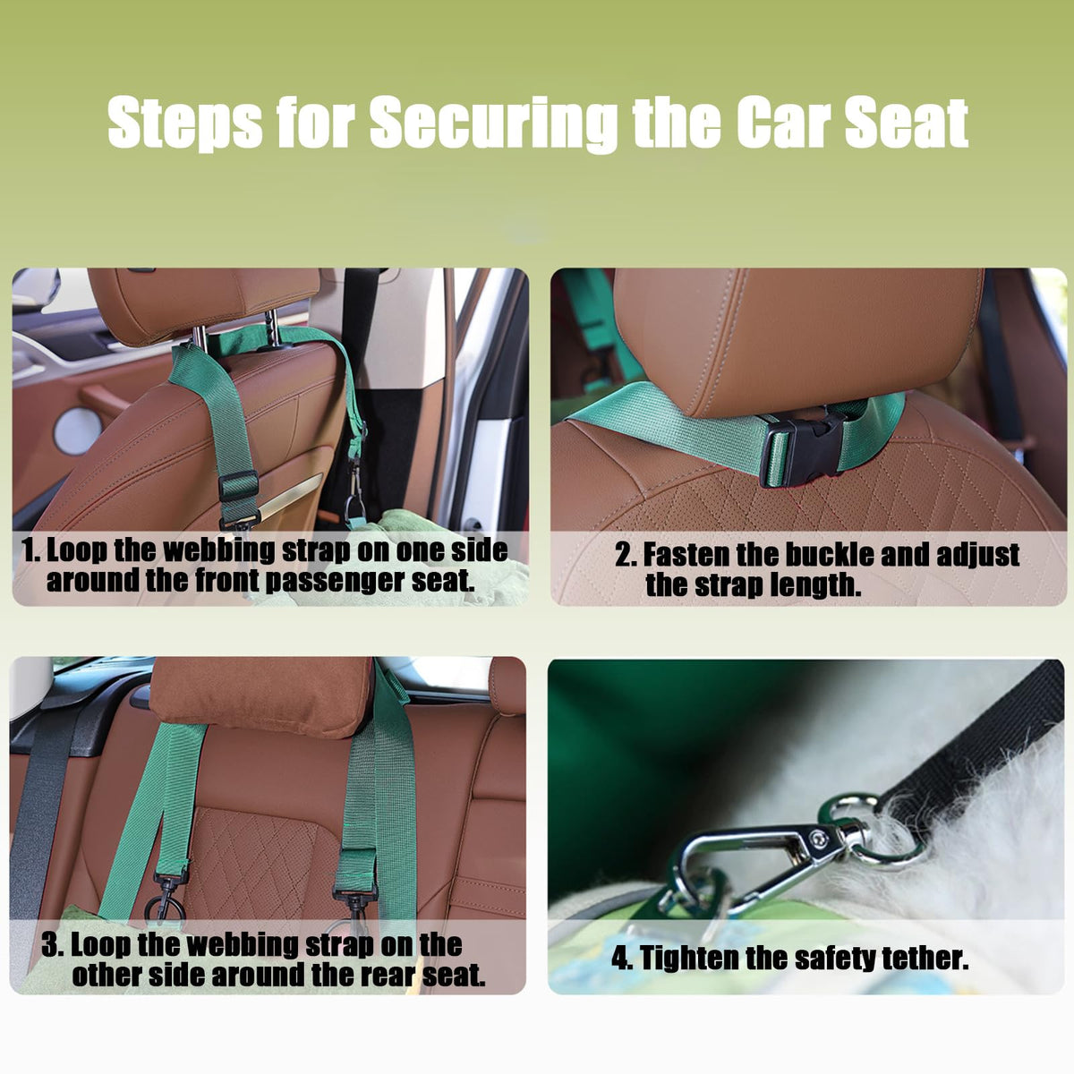2-in-1 Dog Car Seat I75521