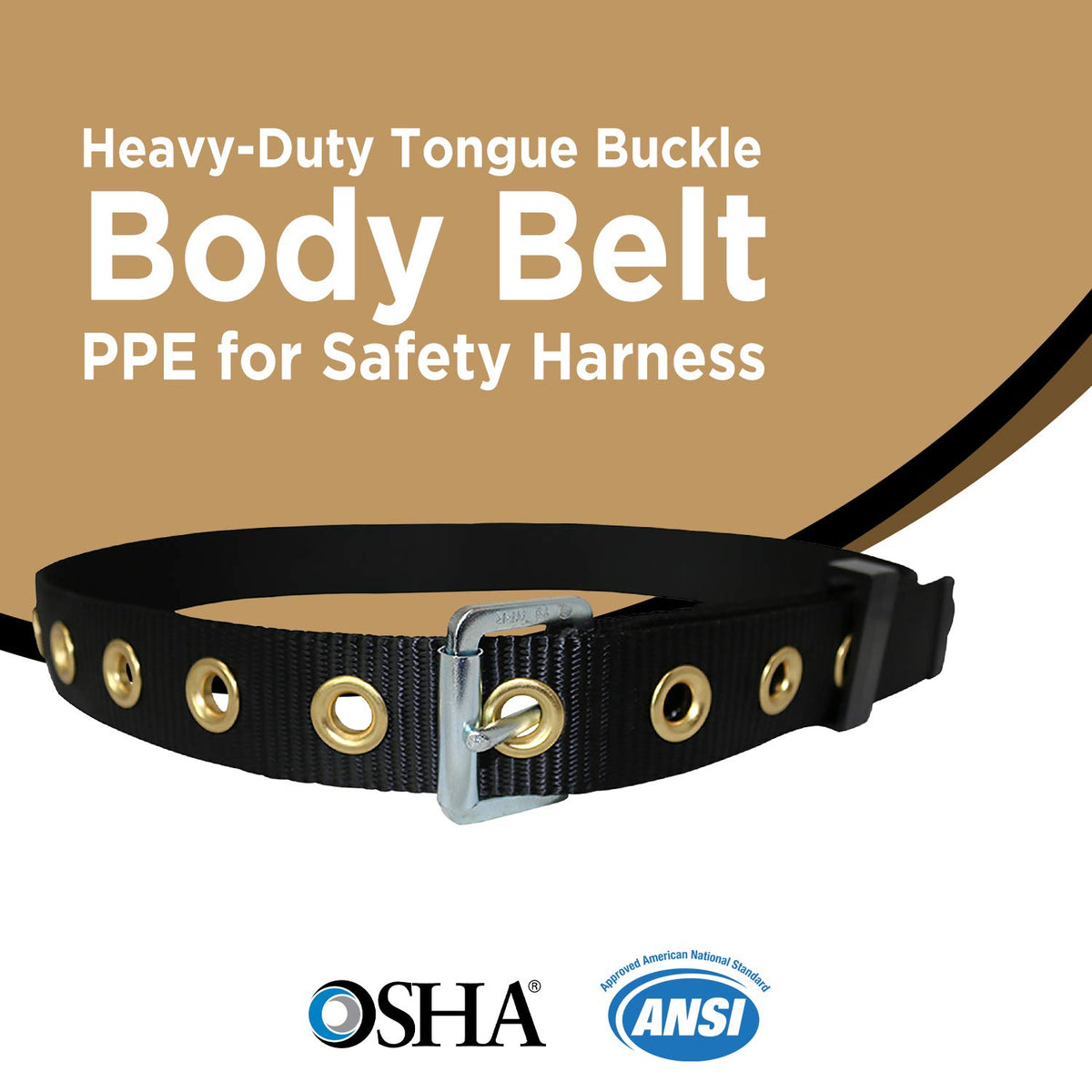 Tongue Buckle Body Harness R21025