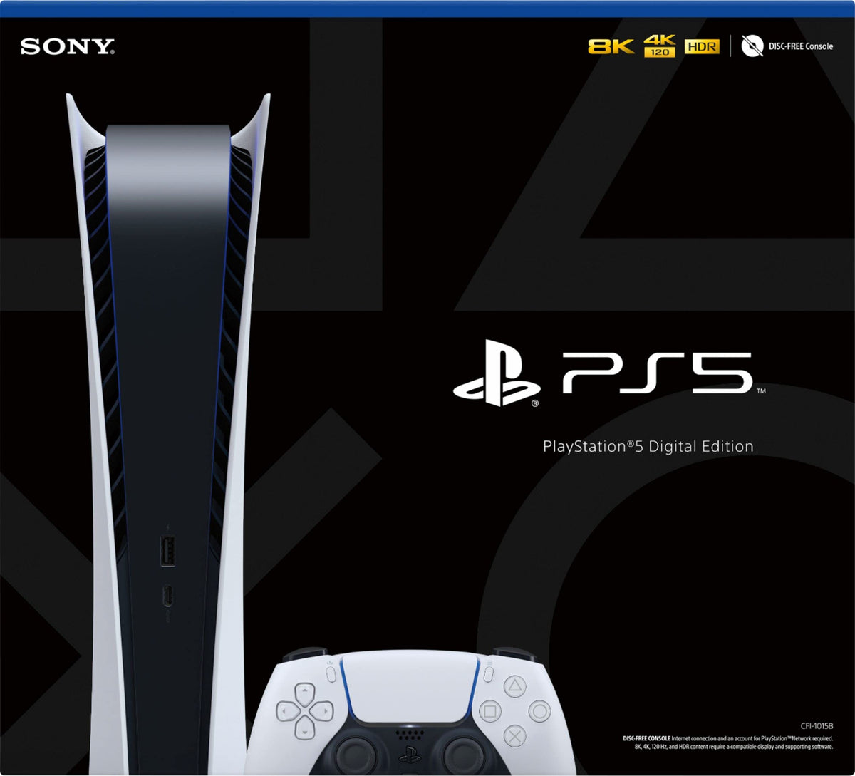 Playstation 5 Digital Edition Console D351911