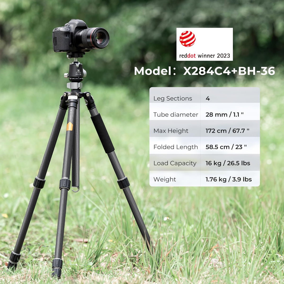 Carbon Fiber Camera Tripod X855655